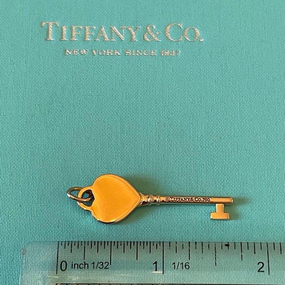 Tiffany rose gold RTT heart key - Picture 4 of 6
